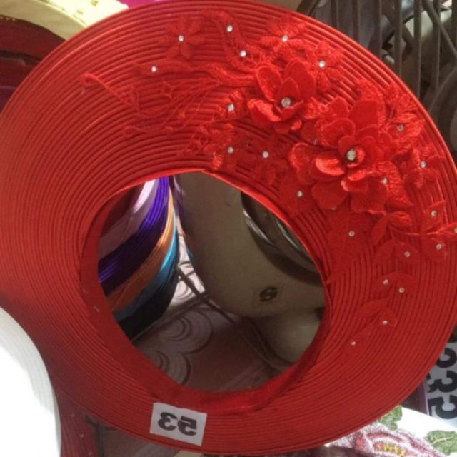 Khăn xếp 30 vòng ren 3D