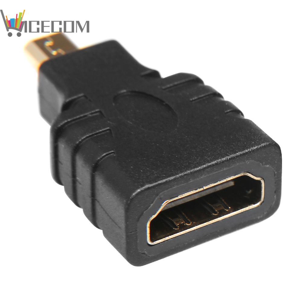 ♆♆Type-A HDMI Female to Micro HDMI Male Converter Adapter for Digital Camera☜