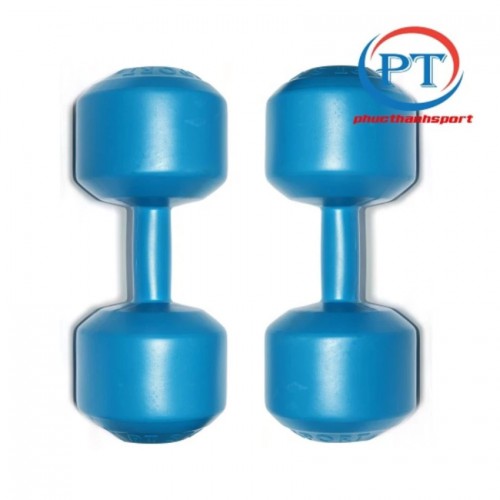 Bộ 2 tạ tay nhựa 10kg PT SPORT (2 cục tạ 10kg tổng 20kg)