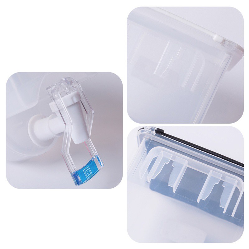 Hộp Đựng Dầu Ăn / Gia Vị Có Nắp Đậy Dạng Nhấn Đa Năng Tiện Dụng Cho Nhà Bếp