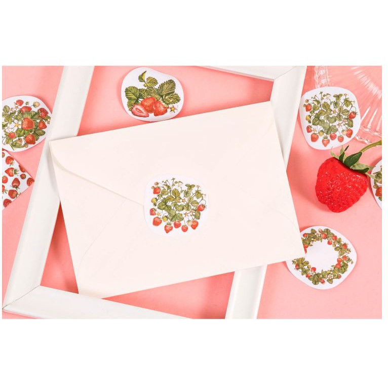 Bộ 45 Sticker Dâu Tây Đáng Yêu E113