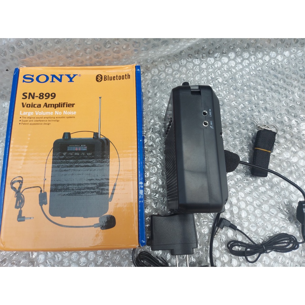 Loa trợ giảng Sony SN899 Có Blutooth kèm Mic Đeo Có Dây