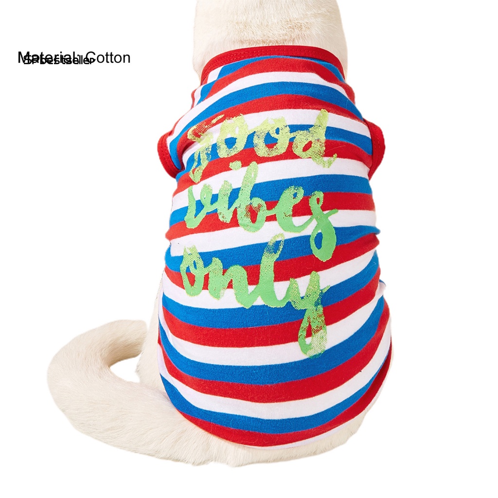 Áo Thun Không Tay Mềm Mại Họa Tiết Dễ Thương Dành Cho Thú Cưng