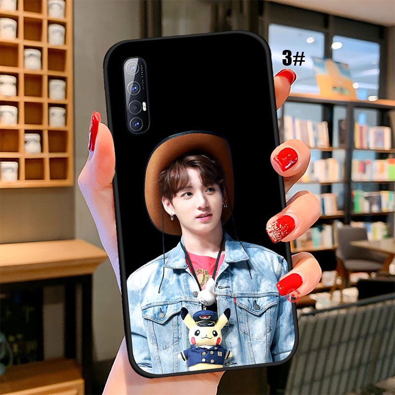 Ốp điện thoại silicon mềm hình Jeon Jungkook SFI48 cho OPPO F1 Plus F5 F7 F9 F11 Pro R9S R9 A1 A9 A73 A83