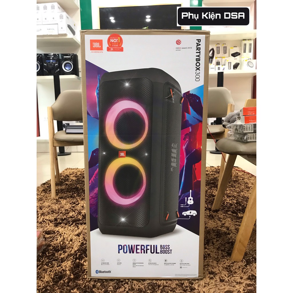 Loa JBl PartyBox 300 Chính Hãng PGI