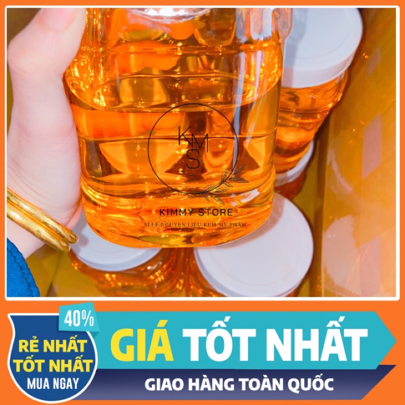 Lẻ chai đựng 1L vjtaminC màu cam