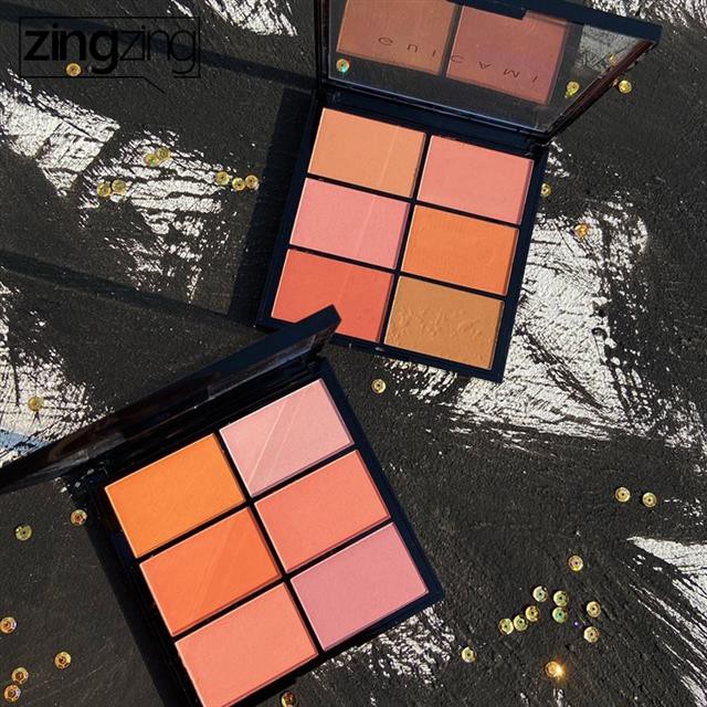 Bảng phấn má hồng Guicami có 6 màu trông nude tự nhiên dễ trang điểm | BigBuy360 - bigbuy360.vn