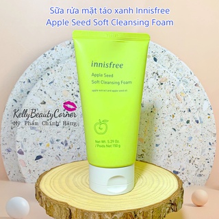 Sữa rửa mặt táo xanh Innisfree Apple Seed Soft Cleansing Foam