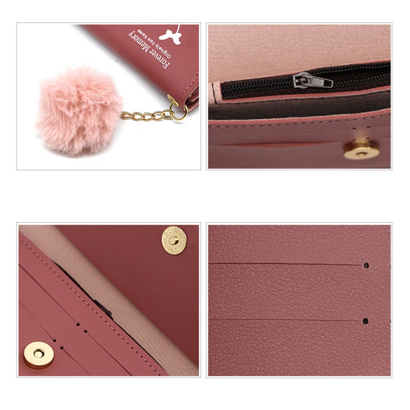 Ví Da PU Dài Thời Trang Cho Nữ