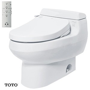 Bồn Cầu Điện Tử TOTO MS688W4 Nắp Tự Động Đóng Mở chính hãng( hình thật)
