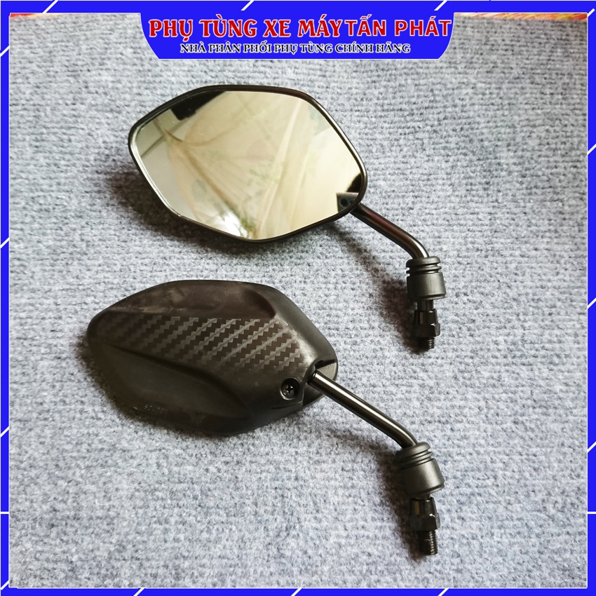 KÍNH CHIẾU HẬU KIỂU CHÂN NGẮN LẮP ĐƯỢC CHO MỌI DÒNG XE MÁY HONDA,YAMAHA