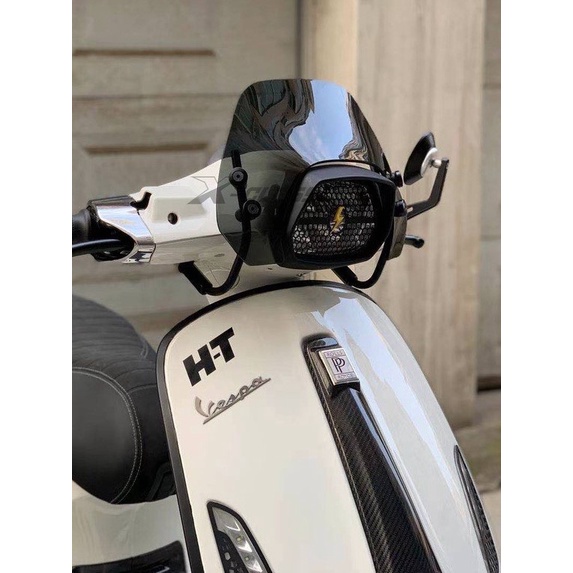 Kính Chắn Gió Vespa Hàng Hãng Cao Cấp Cho Sprint Primavera GTS Loại Thấp