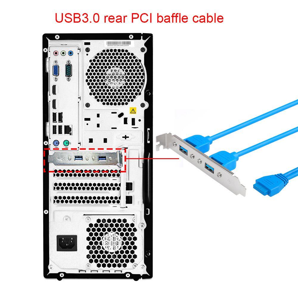Dây Cáp Mở Rộng 2 Cổng USB 3.0 5Gbps 20-Pin Tốc Độ Cao TAYLOR1