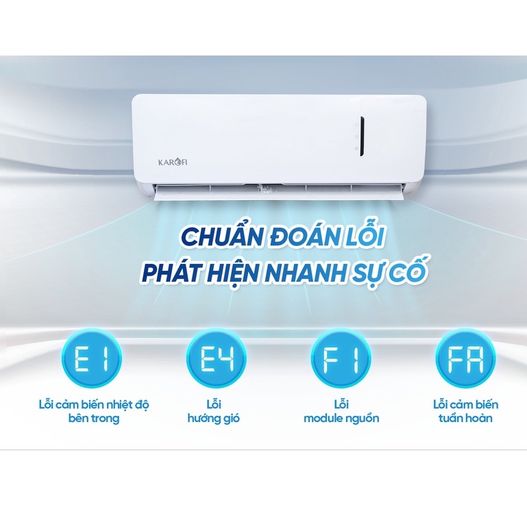 Máy lạnh Karofi WF09, 9000BTU - Giao hàng và lắp đặt miễn phí toàn quốc