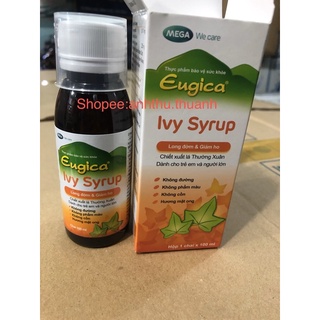 Siro thảo dược long đờm giảm ho eugica ivy cho trẻ từ 2 tuổi (cao lá thường Xuân prospan )