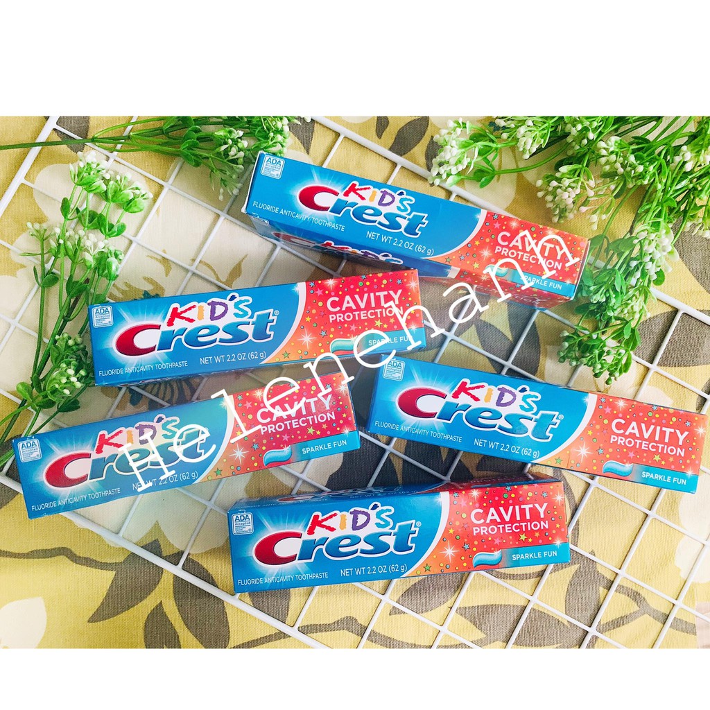 Kem đánh răng Crest Kid Mỹ 62g