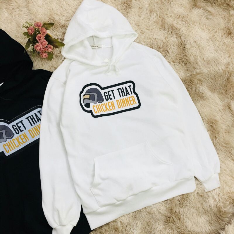 (FREE SHIP)[HOT] Áo HOODIE Pet Pubg CHICKEN DINNER_CHẤT NỈ TÀU SIÊU DÀY&MỀM MỊN_Form Rộng Unisex Nam Nữ Đẹp [SIÊURẺ].