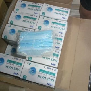 (combo 2 hộp )Khẩu trang y tế 4 lớp kháng khuẩn (Hộp 50 cái)