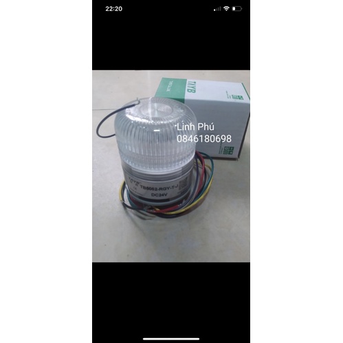 Đèn 3 màu TP-5052 -RGY/T-J có còi