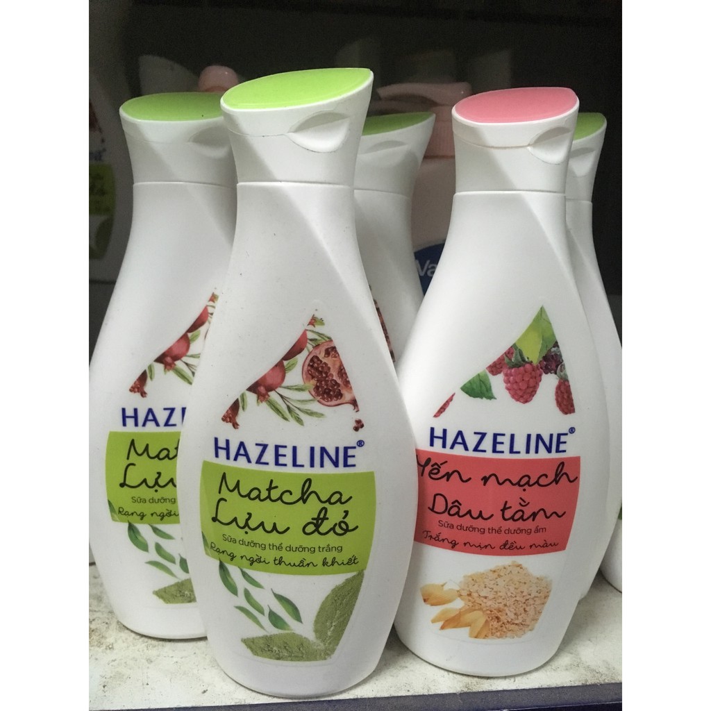 Sữa Dưỡng Thể Hazeline Dưỡng Trắng Da 140/230/370ml