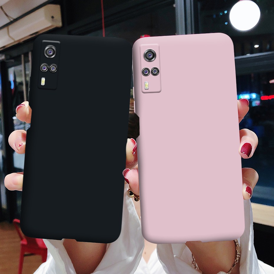 Ốp Điện Thoại Tpu Dẻo Màu Kẹo Trơn Mặt Nhám Chống Sốc Cho Vivo Y31 / Y51 2020 Vivoy31 2021 V2036 Vivoy51 V2030 Y 51a Y 31