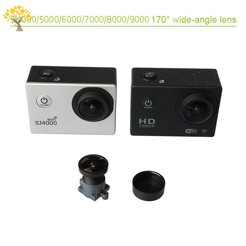 Ống Kính Góc Rộng 170 Độ Cho Camera Hành Trình Sjcam Sj4000 Sj5000 Sj6000 Sj7000 Sj8000 Sj9000