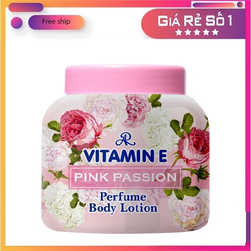 🍀🔥⭐FREE SHIP - HÀNG NỘI ĐỊA THÁI💥💥🌸KEM DƯỠNG THỂ TRẮNG DA - HƯƠNG NƯỚC HOA TOÀN THÂN AR Vitamin E PERFUME Body Lotion