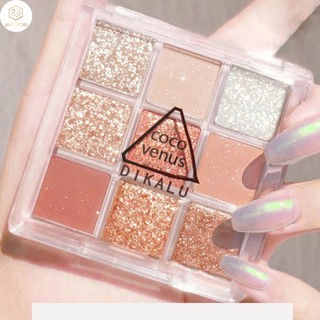 Phấn Mắt DIKALU COCO VENUS Nhũ 9 Ô