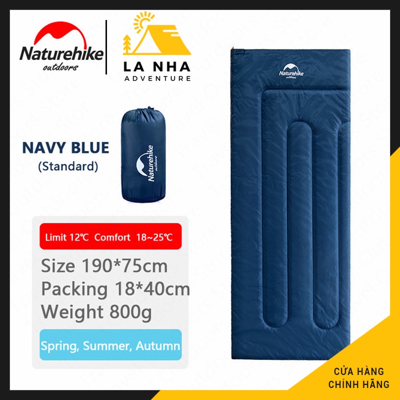Túi ngủ văn phòng H150 Naturehike Là Nhà siêu nhẹ NH19S015-D đủ size, đi dã ngoại du lịch, mùa đông