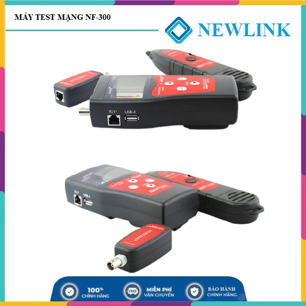 Máy test mạng đa năng NF300 Noyafa cao cấp có CO,CQ