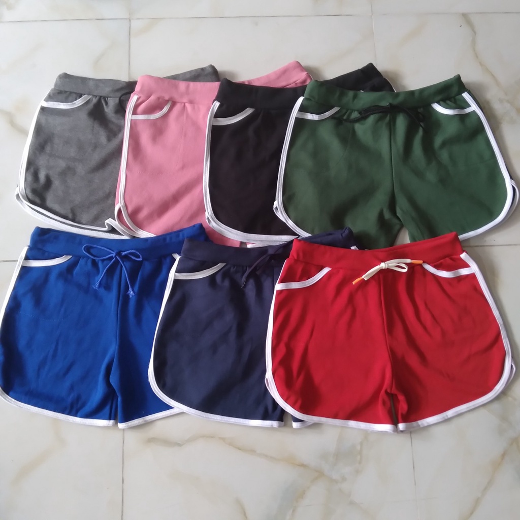Quần short đùi nữ thun chạy viền 2 bên hông, trẻ trung và thoải mái, chất liệu cotton 4 chiều co giãn