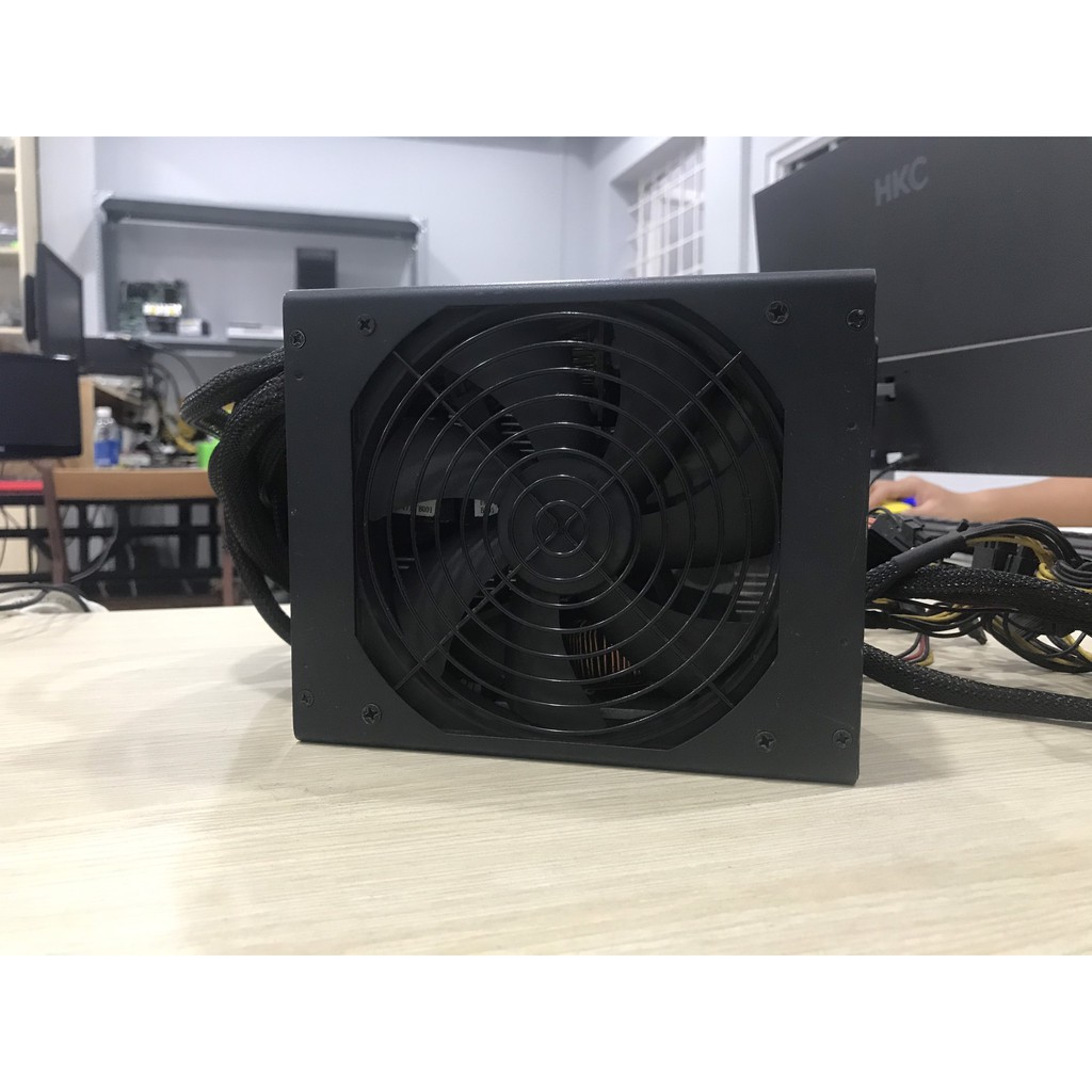 Nguồn 1600w Kenweiipc 80 Plus Gold - BH 1 Tháng - KTC Shop