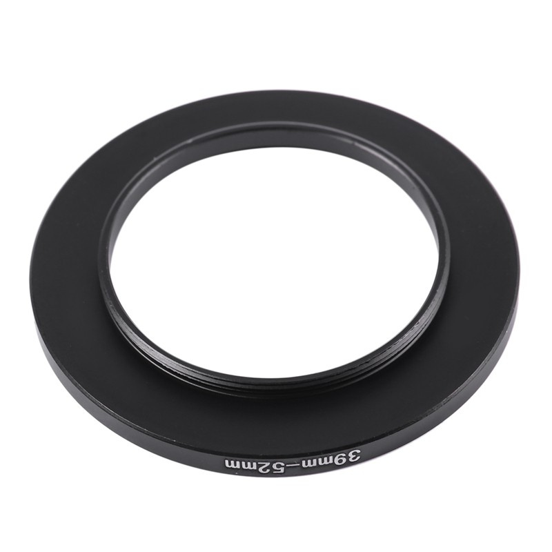 Camera 39mm to 52mm Metal Step Up Ring Adapter