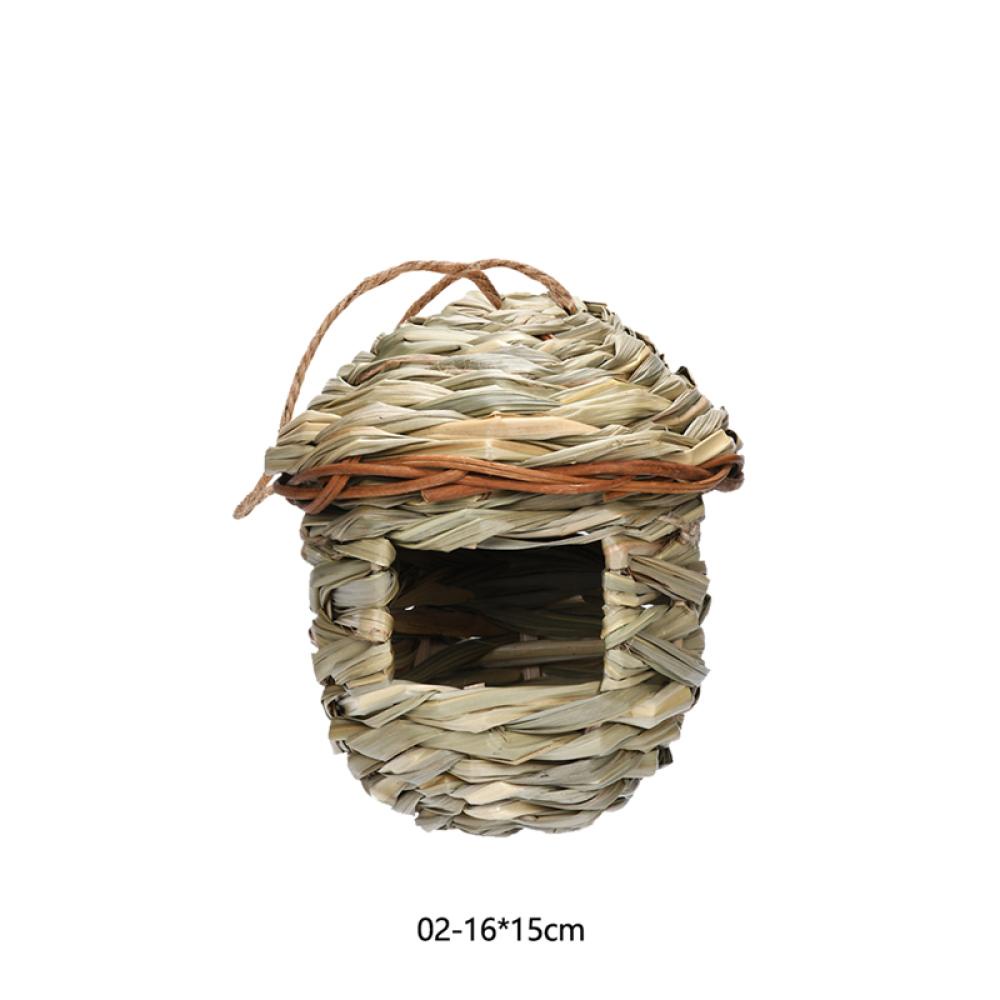 Tổ Chim Đan Rơm Tự Nhiên L8O5 Cho Chim Bồ Câu tổ Chim