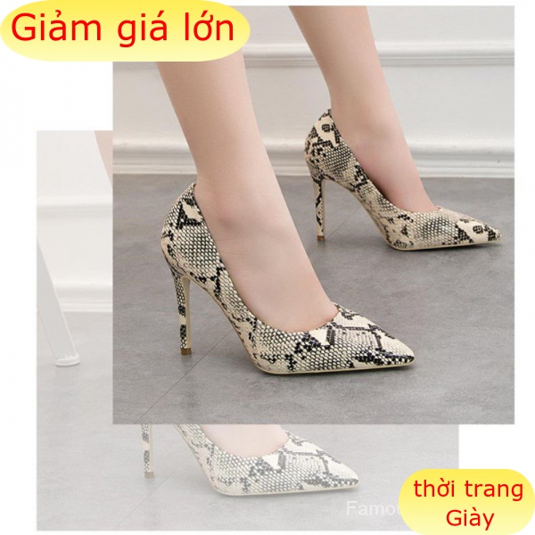 Giày Cao Gót 10cm Thời Trang Dành Cho Nữ