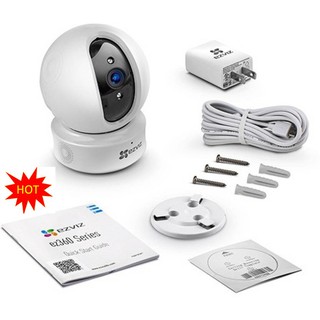 Camera IP WIFI Xoay 2M 1M Ezviz C6N (1080P) TY2 (1080P) C6CN (720P) Chính Hãng - Bảo Hành 24TH