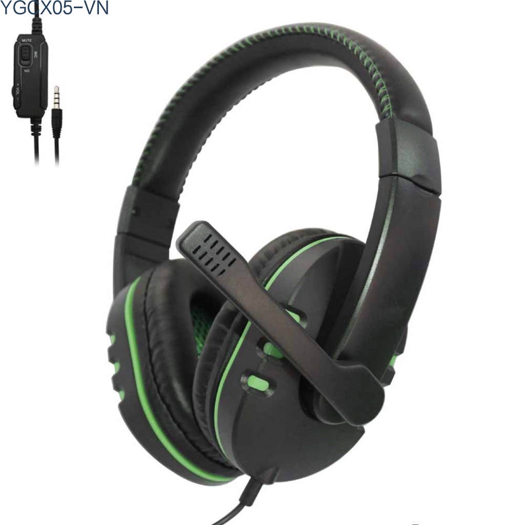 Tai Nghe Chụp Tai Có Mic Mềm Mại Cho Ps4 Laptop Mobiles | BigBuy360 - bigbuy360.vn