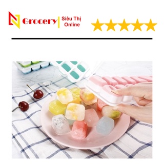 Khay đá silicon có nắp