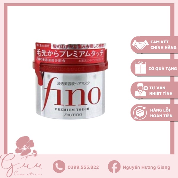 Kem ủ tóc Fino Shiseido Nhật Bản - Guu