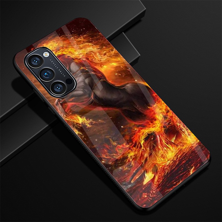 ỐP OPPO RENO 4, RENO 4 PRO . RENO 5 LƯNG KÍNH CƯỜNG LỰC CAO CẤP