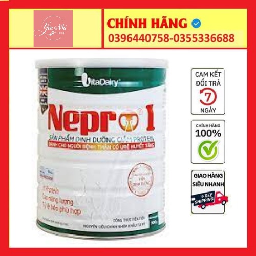 Sữa Nepro 2 lon 900g date 2023 (dành cho bệnh nhân chạy thận)