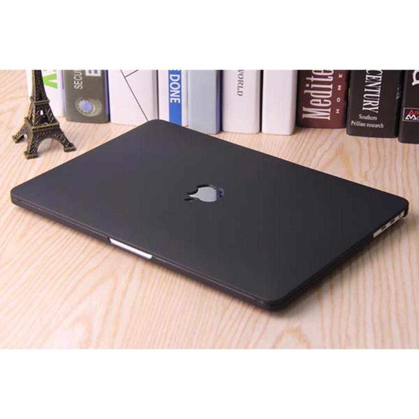 Case ,Ốp Macbook Màu Đen Đủ Dòng (Tặng Kèm Nút Chống Bụi + Bộ kẹp chống gãy sạc) | WebRaoVat - webraovat.net.vn