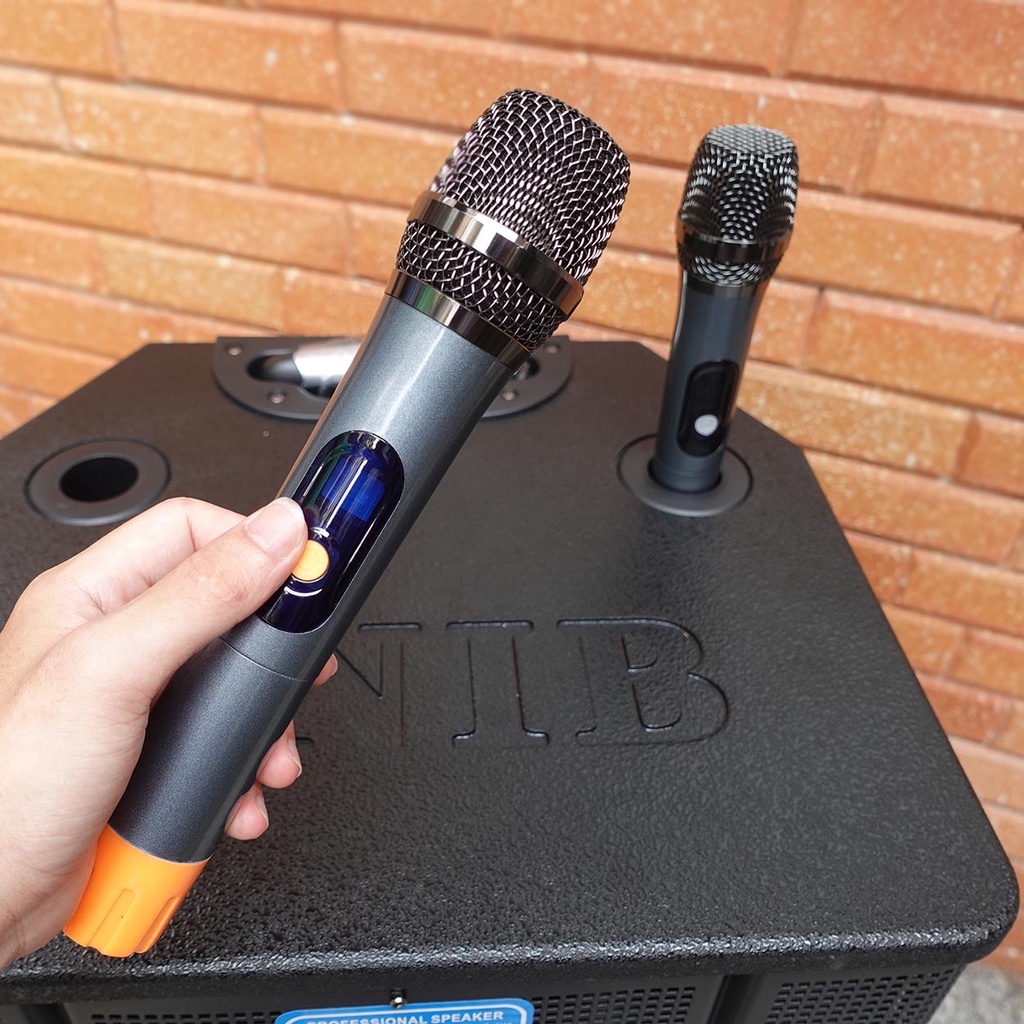 Loa Kéo BNIB 1509 Plus bass 40 | Loa Kéo 3 Đường Tiếng, âm thanh chất lượng, kèm 2 tay micro cao cấp hát hay