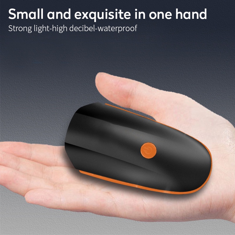 Còi Xe Đạp Có Đèn Âm Thanh Lớn / Đèn Chống Thấm Nước Có Thể Sạc Lại Tiện Dụng