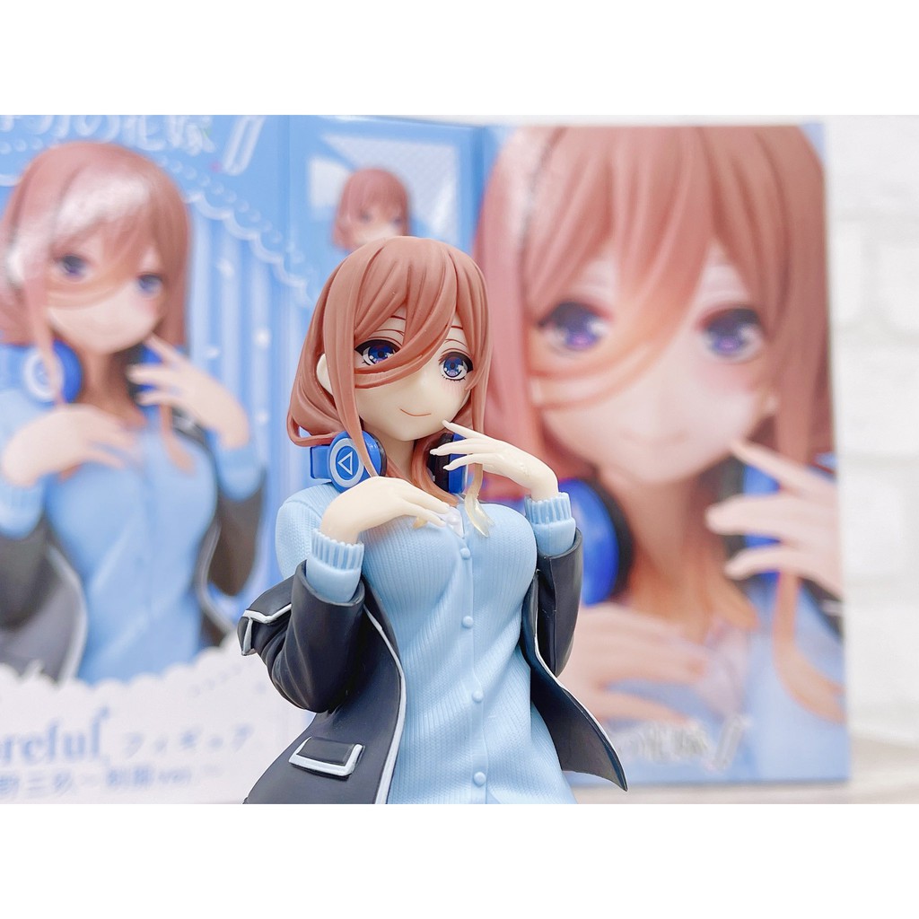 Mô hình chính hãng NAKANO MIKU -Anime Five Equal Brides - hãng TAITO