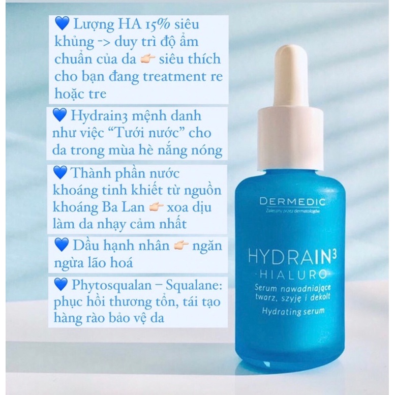DERMEDIC Hydrain3 Hialuro Hydrating Serum