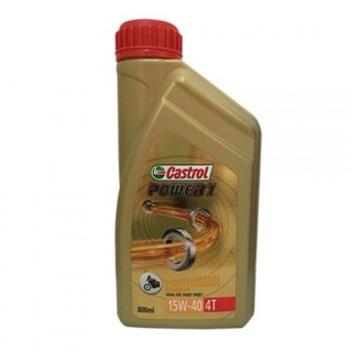 Nhớt castrol xe số 800ml 15w40 power 1