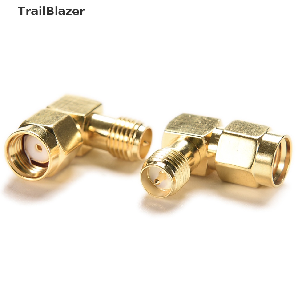 Tbvn 1x Bộ Chuyển Đổi 90° Đầu Nối RP.SMA Đực Sang Rp-Sma Cái