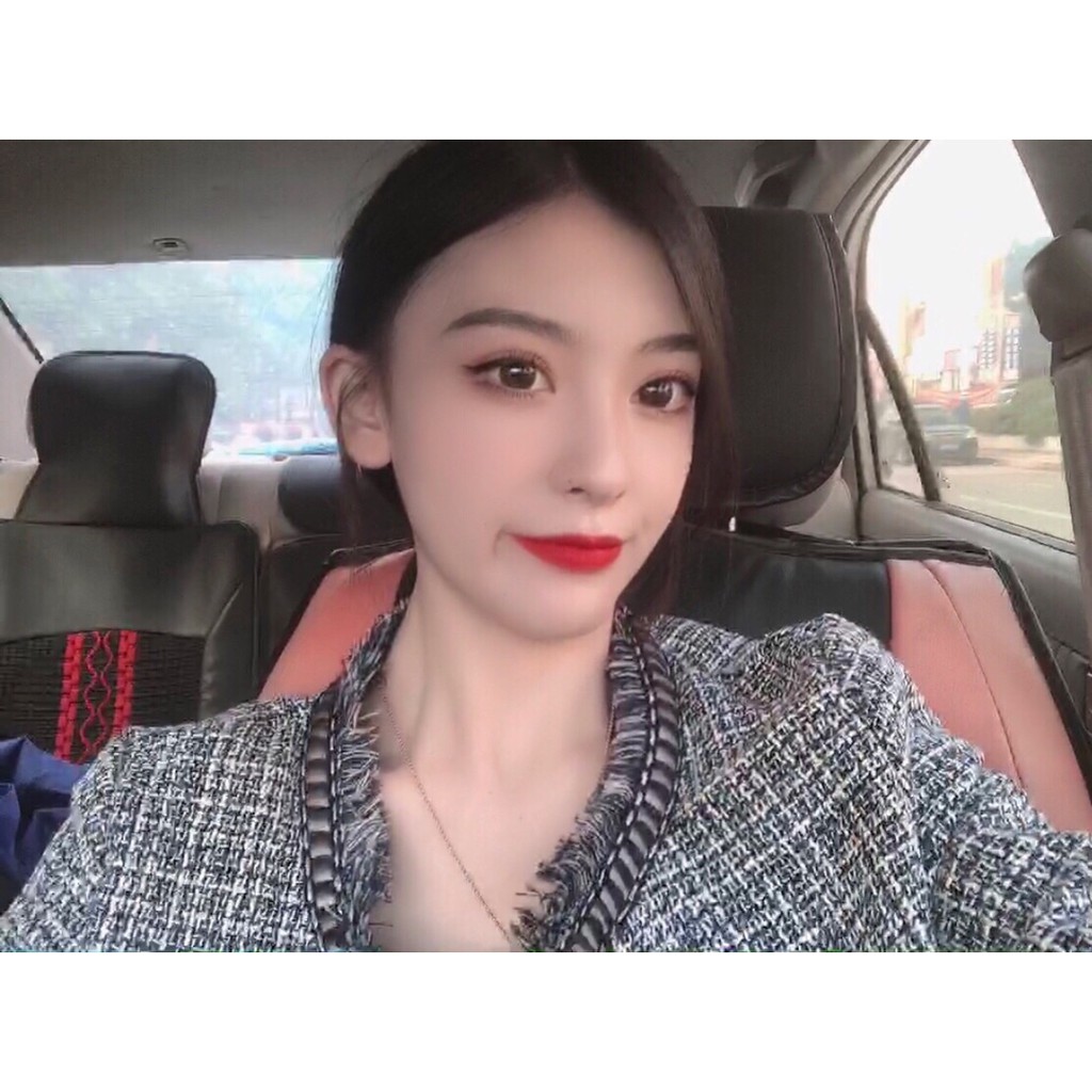 [Hàng order][Có ảnh thật] Áo khoác dạ nữ tweed áo khoác ngắn tua rua A82 | BigBuy360 - bigbuy360.vn