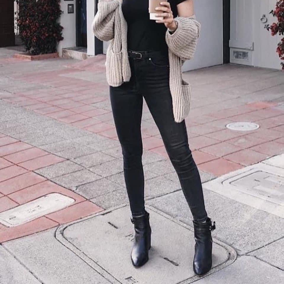 [CÓ SẴN-ẢNH THẬT] Quần skinny ngố Zr